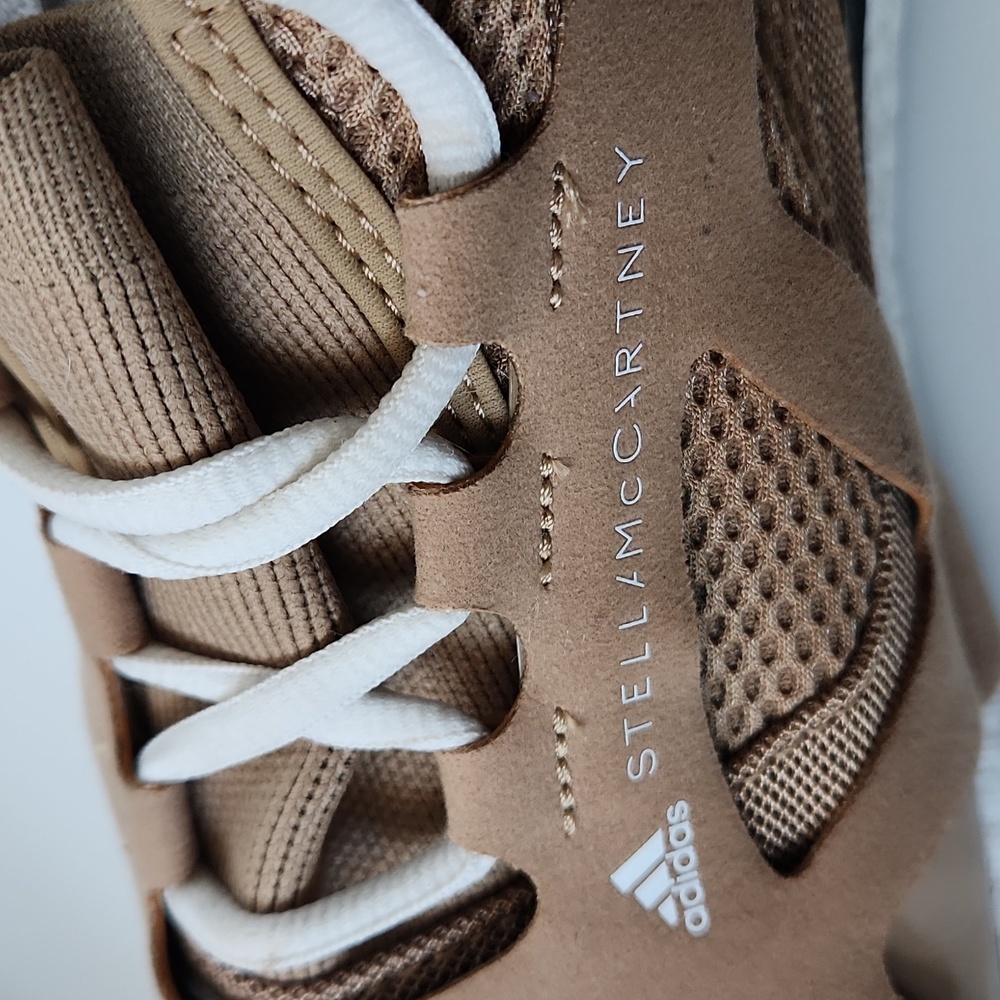 Adidas by Stella McCartney Tan Ultra Boost 21 Women's Sneakers Size 7 - Picture 7 of 9